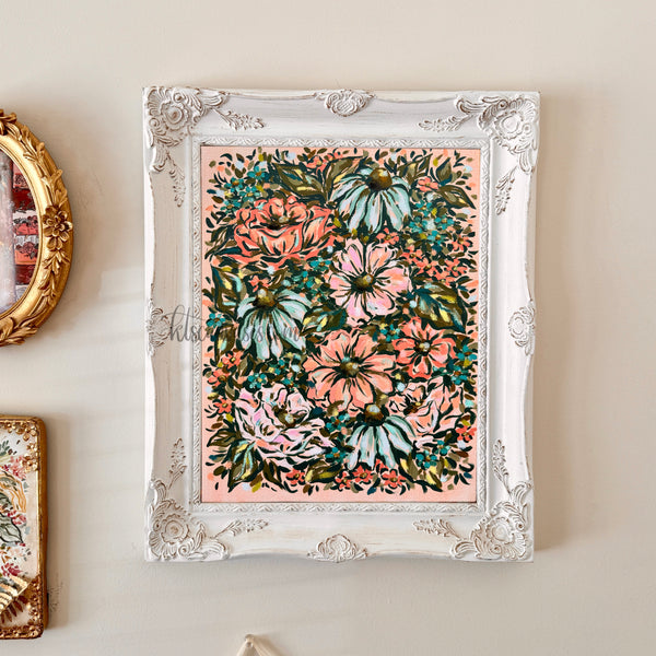 Abstract Bouquet No. 13 Art Print – KT's Canvases