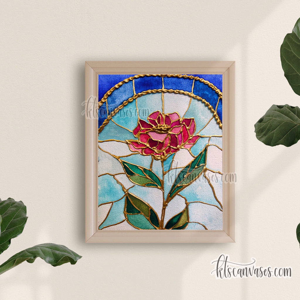 Enchanted Rose Art Print (not 3D)