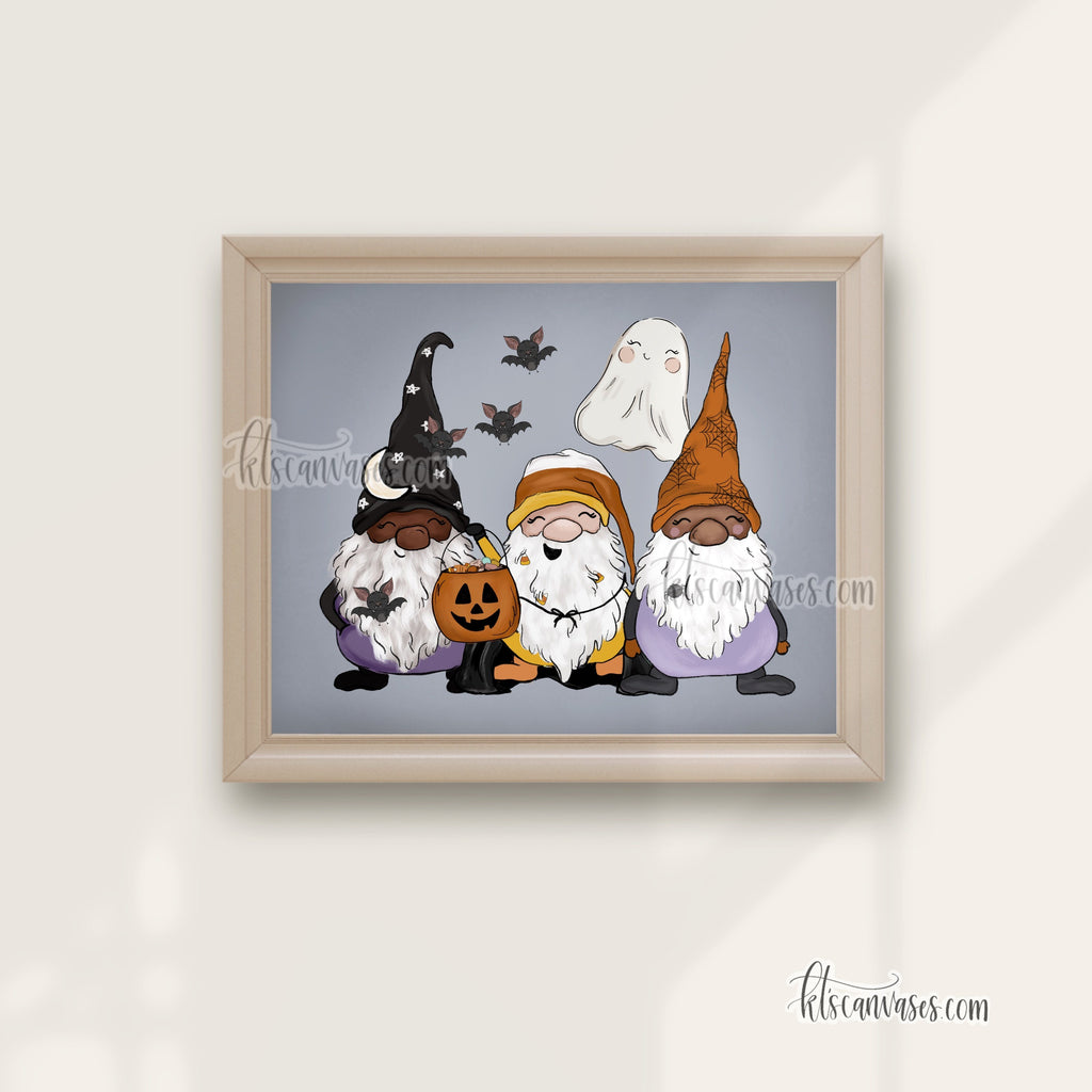 Spooky Gnomes Art Print (Horizontal)