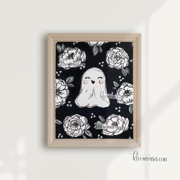 Little Ghost Art Print – KT's Canvases