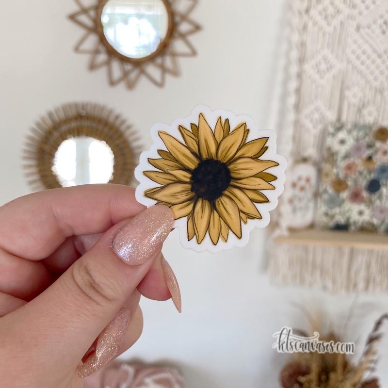 Mini Sunflower Sticker