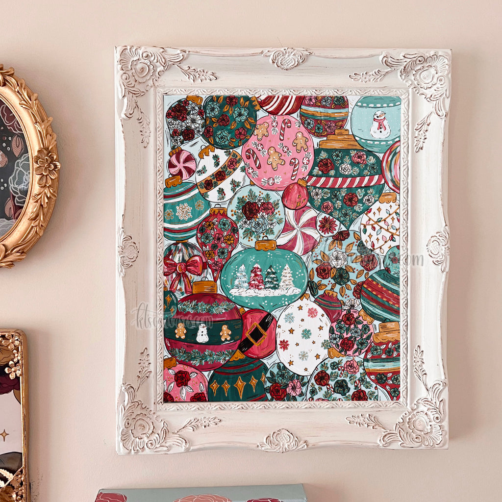 Ornament Collection Art Print