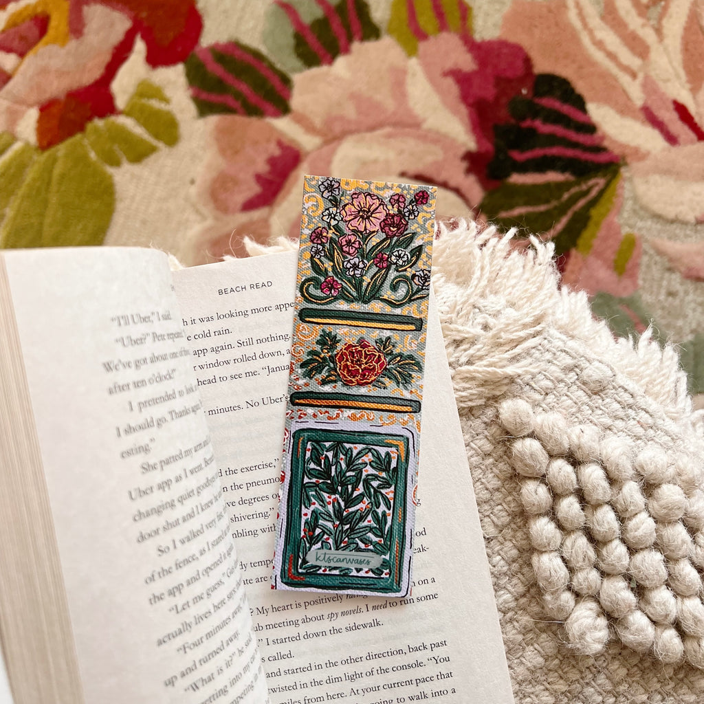 Detailed Book #3 One Sided Bookmark