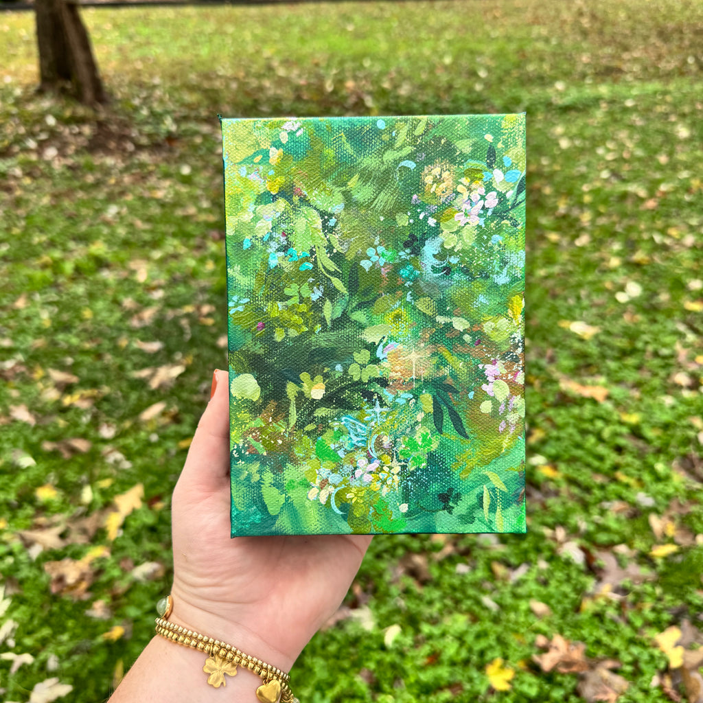Fairy Forest Original Painted Canvas #6