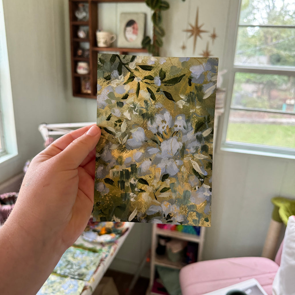 Original Ella in the Shimmering Forest Art Paper No. 4