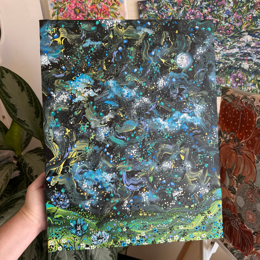 Floral Original Painted Canvas No. 3