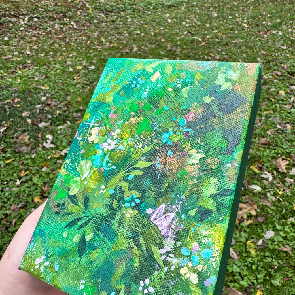 Fairy Forest Original Painted Canvas #1
