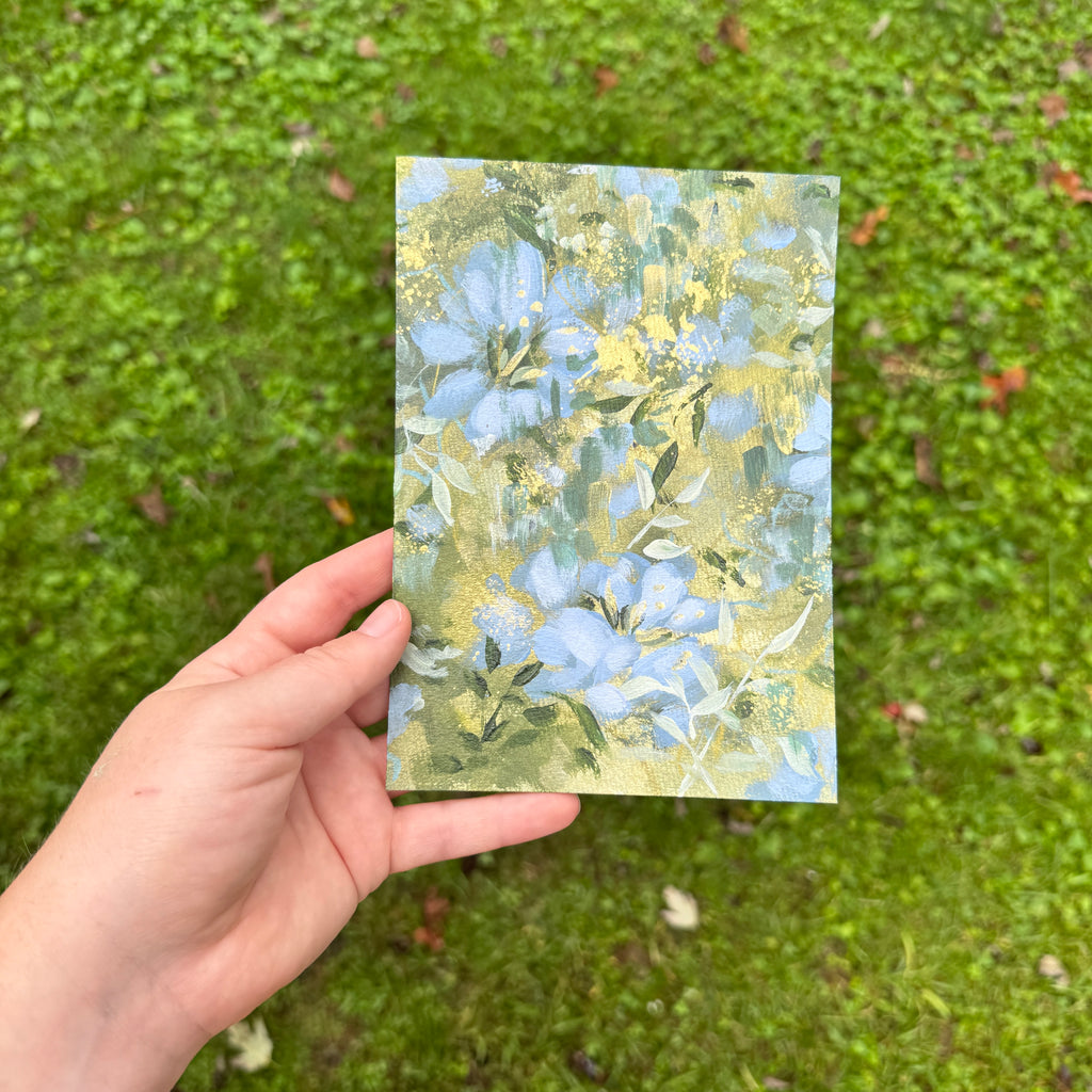 Original Ella in the Shimmering Forest Art Paper No. 7