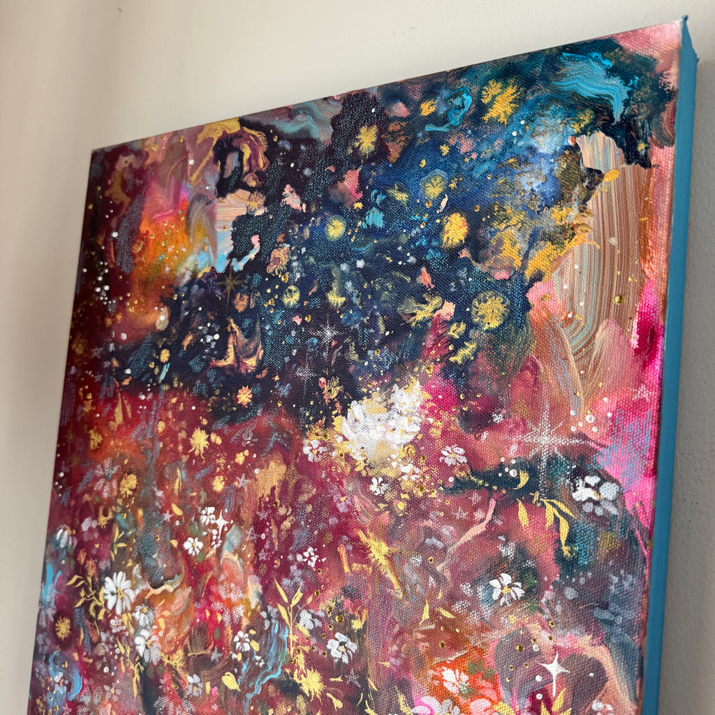 Floral Original Painted Canvas No. 25