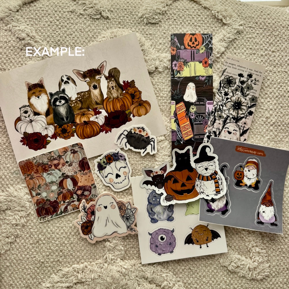 Fall/Halloween Mystery Grab Bag (10 items included)