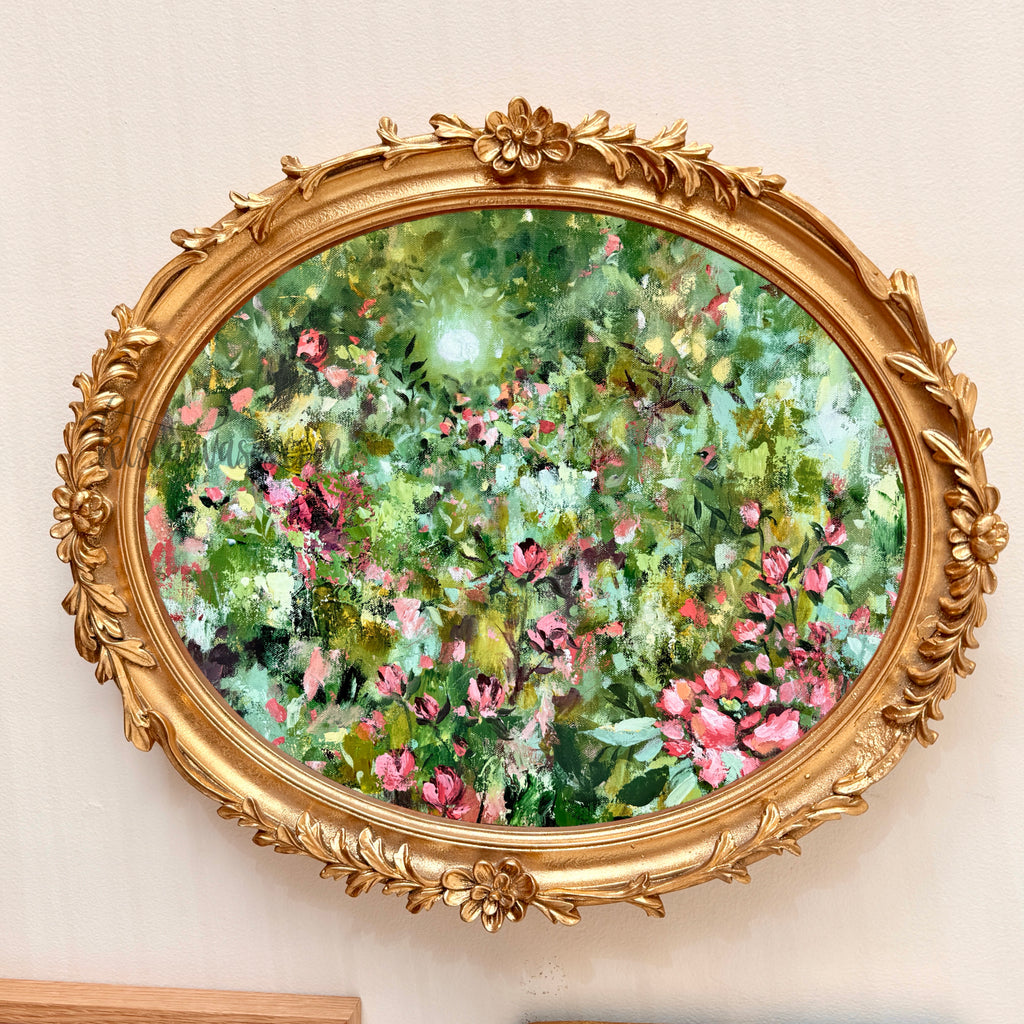 Ella’s Abstract Garden No. 15 Art Print