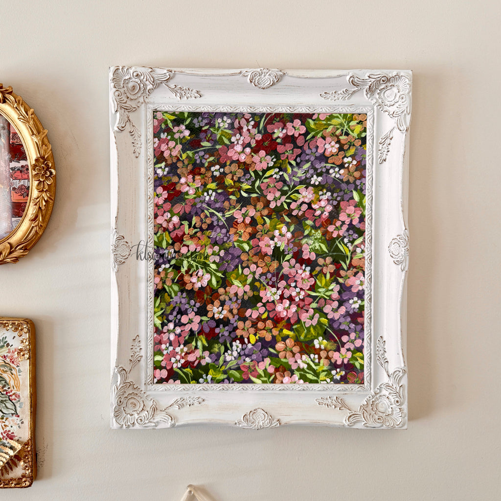 Ella’s Moody Abstract Garden Set of 2 Art Prints