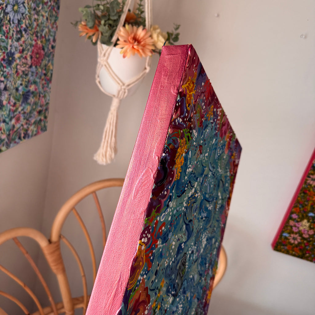 Floral Original Painted Canvas No. 20