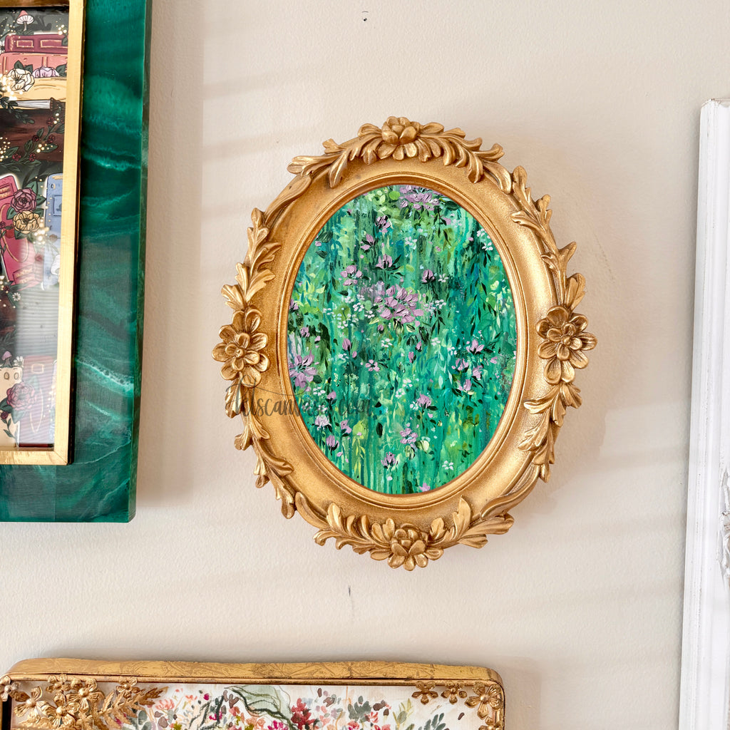 Ella in the Rainy Garden No. 5 Art Print