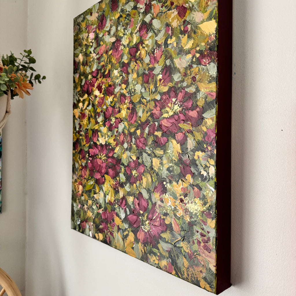 Floral Original Painted Canvas