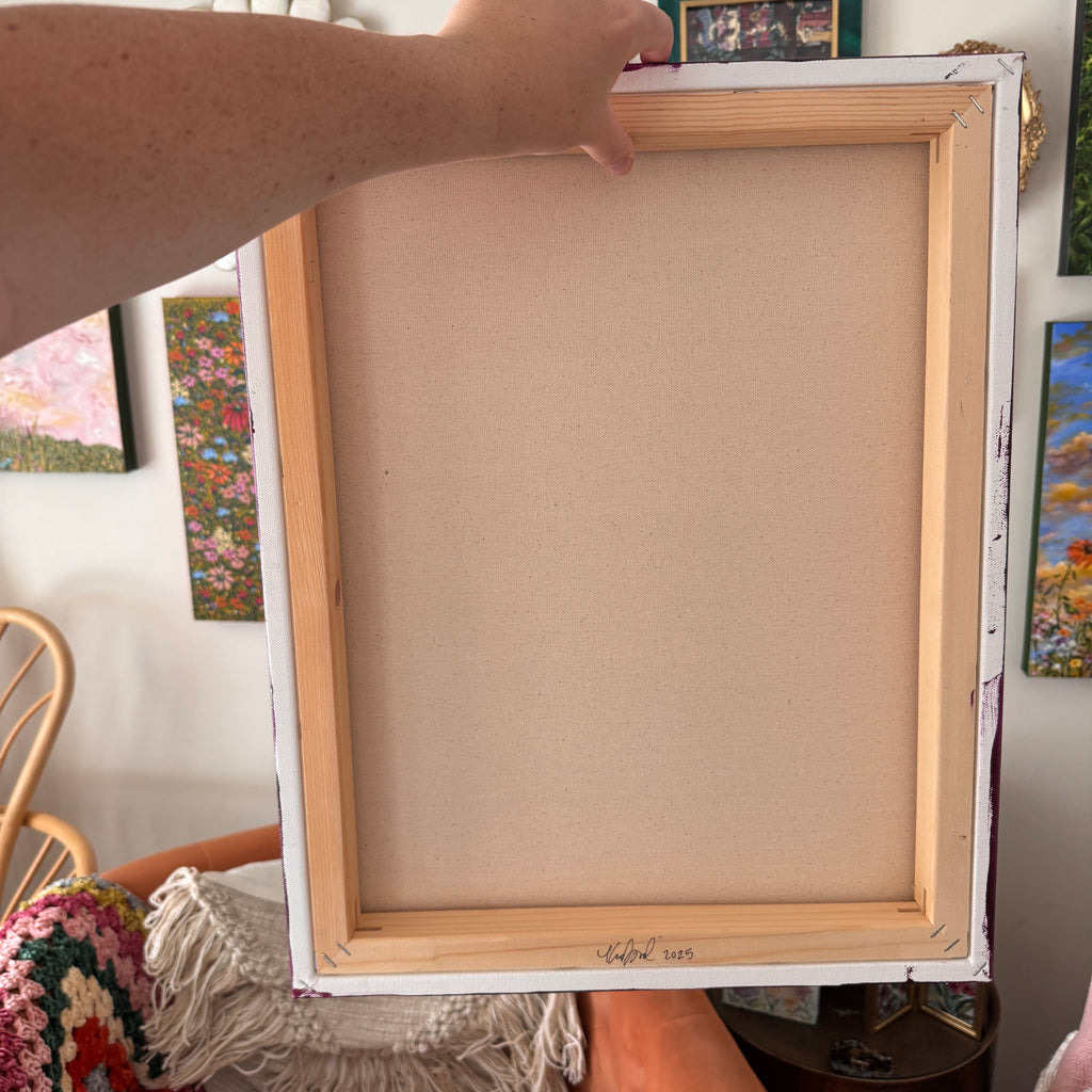 Floral Original Painted Canvas No. 21