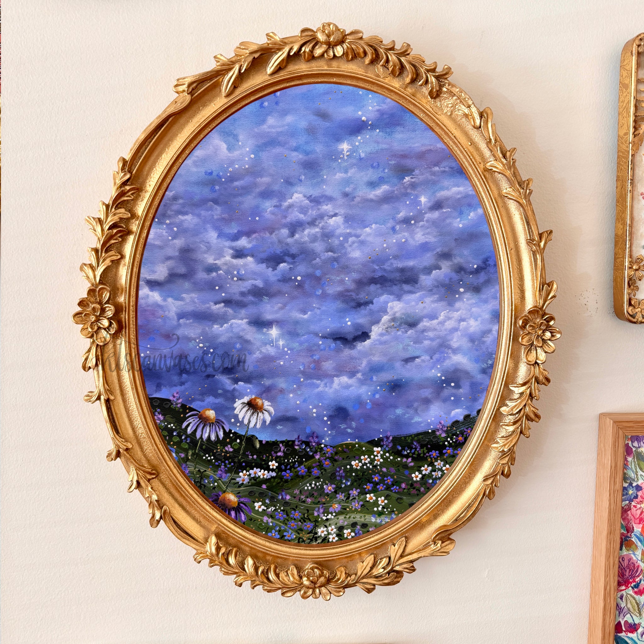 Peaceful Abstract Garden Art Print – KT's Canvases