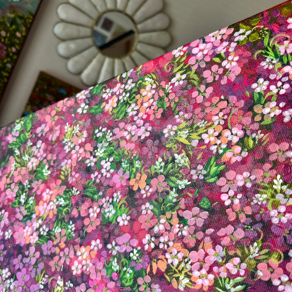 Floral Original Painted Canvas No. 32