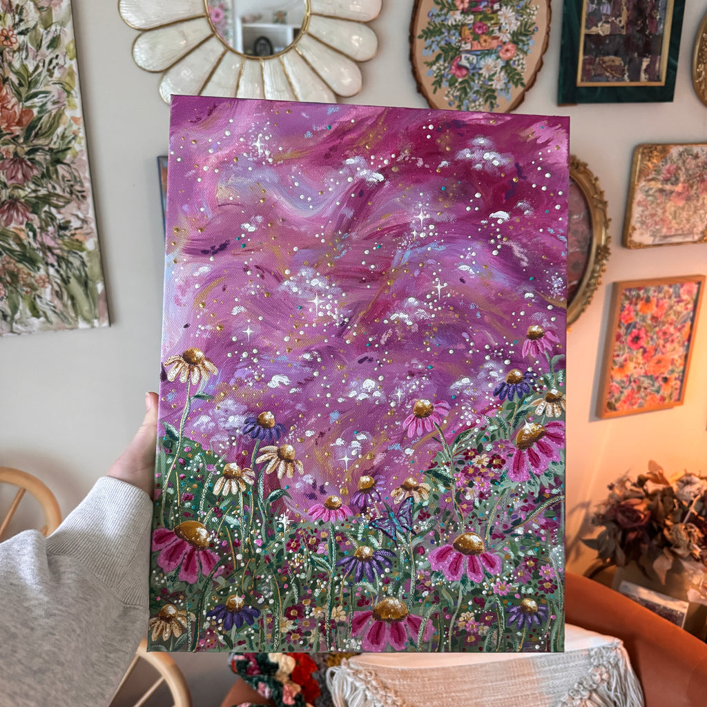 Floral Original Painted Canvas No. 13