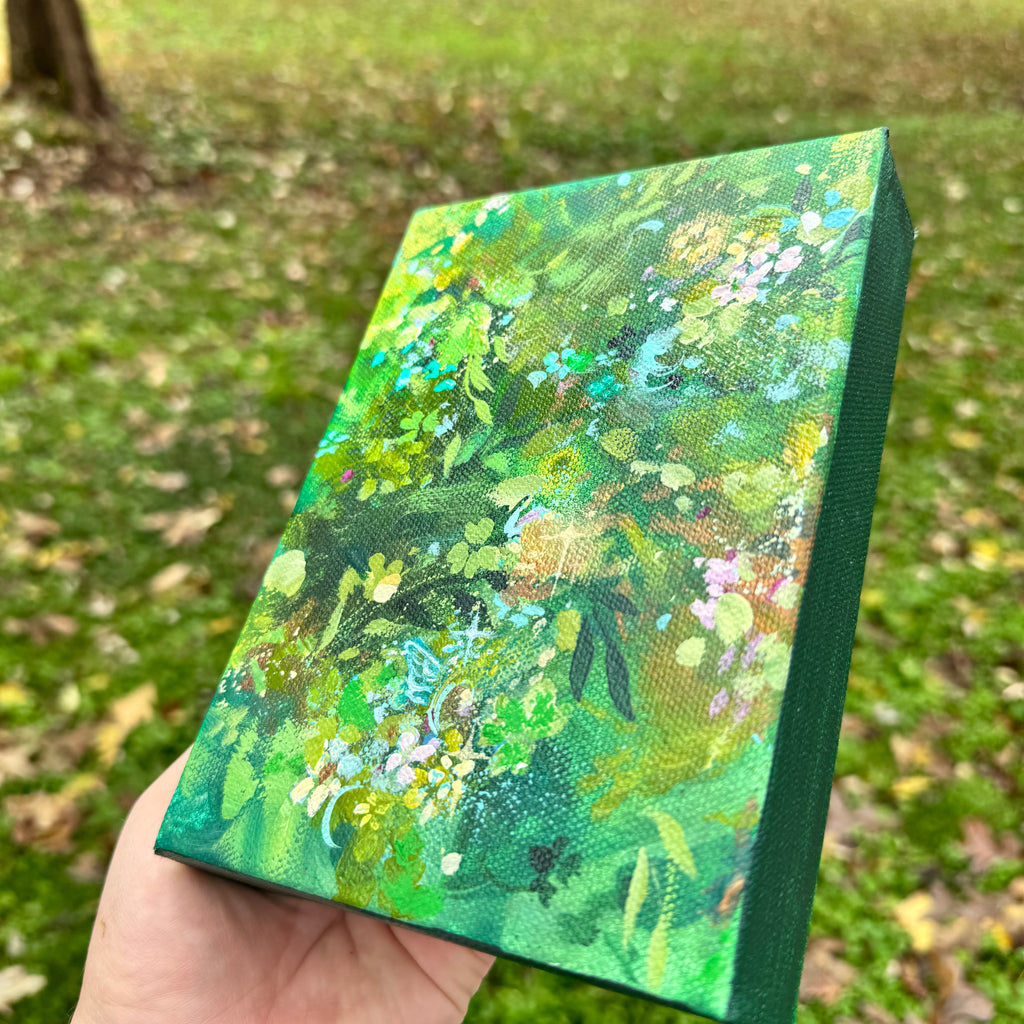 Fairy Forest Original Painted Canvas #6