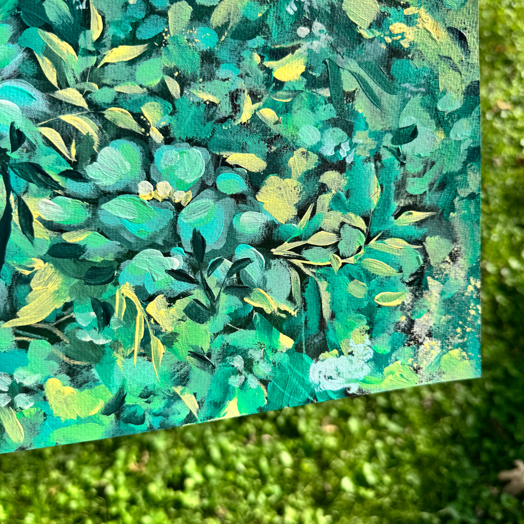 Original Ella’s Abstract Garden Art Paper No. 12