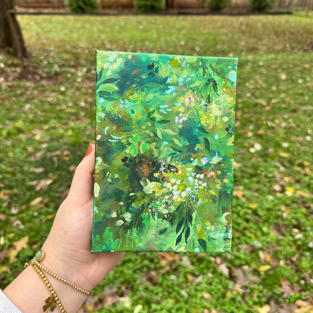 Fairy Forest Original Painted Canvas #7