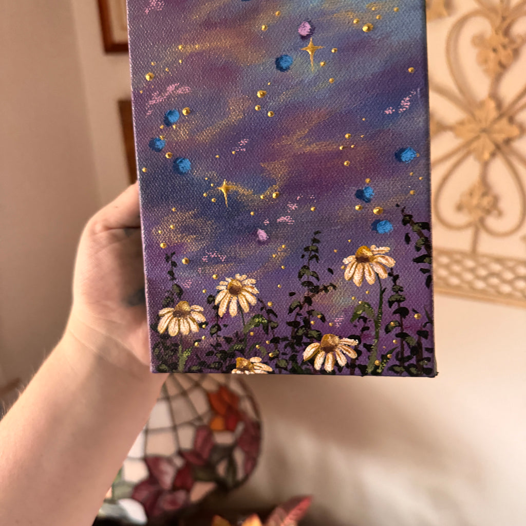 Floral Original Painted Canvas