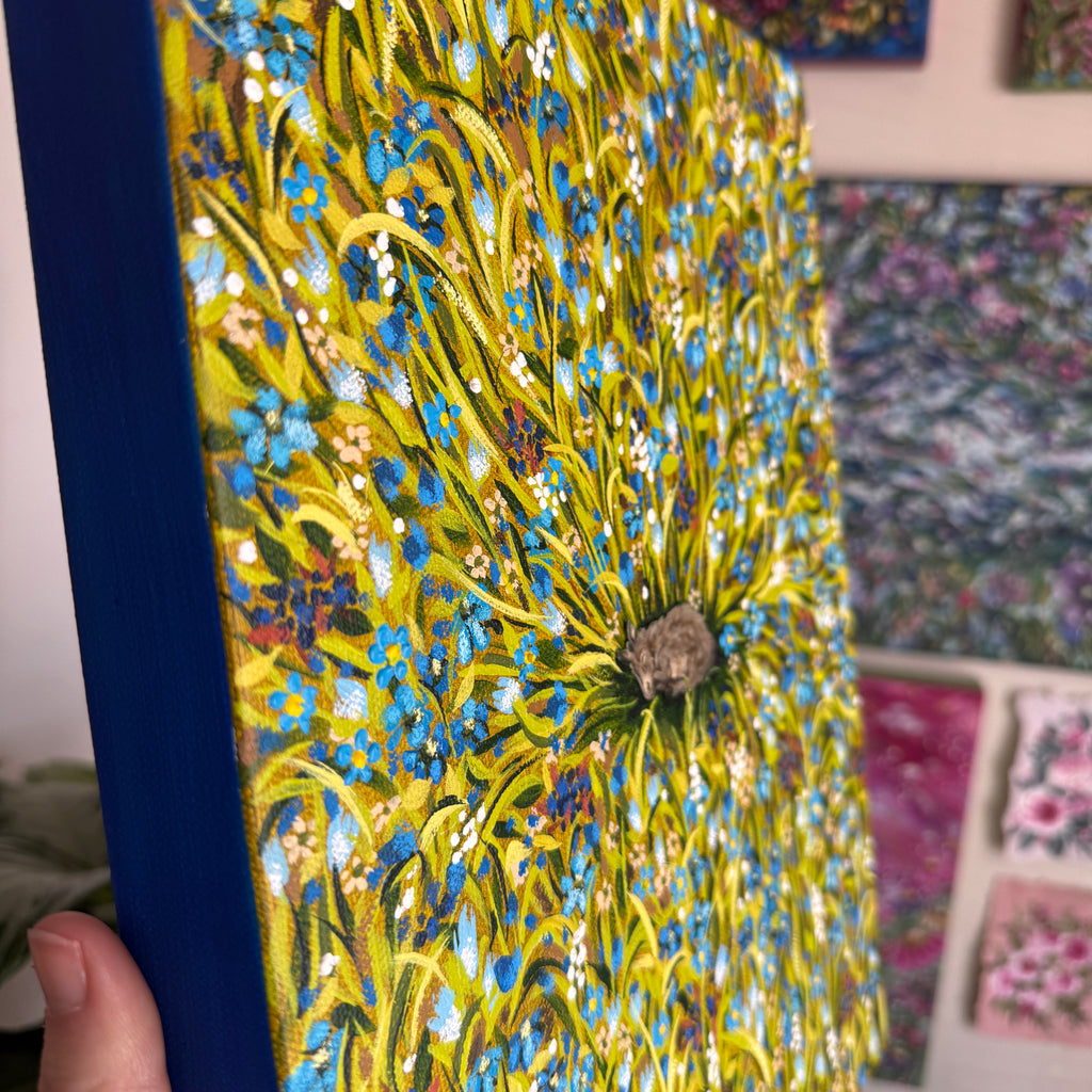 Floral Original Painted Canvas No. 17