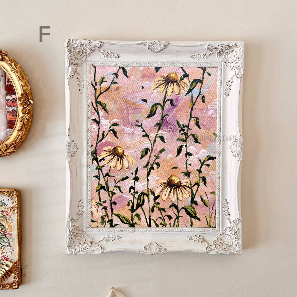 Abstract Garden Art Print Set