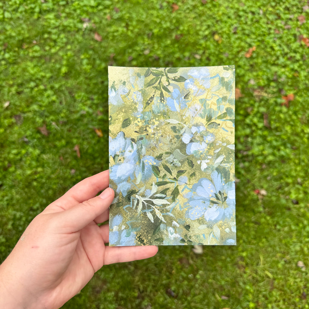 Original Ella in the Shimmering Forest Art Paper No. 2