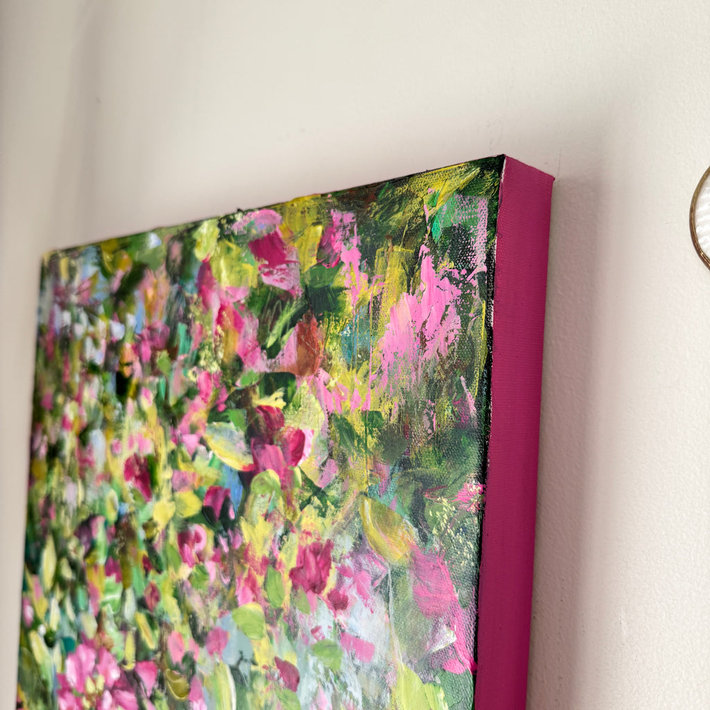 Floral Original Painted Canvas No. 24