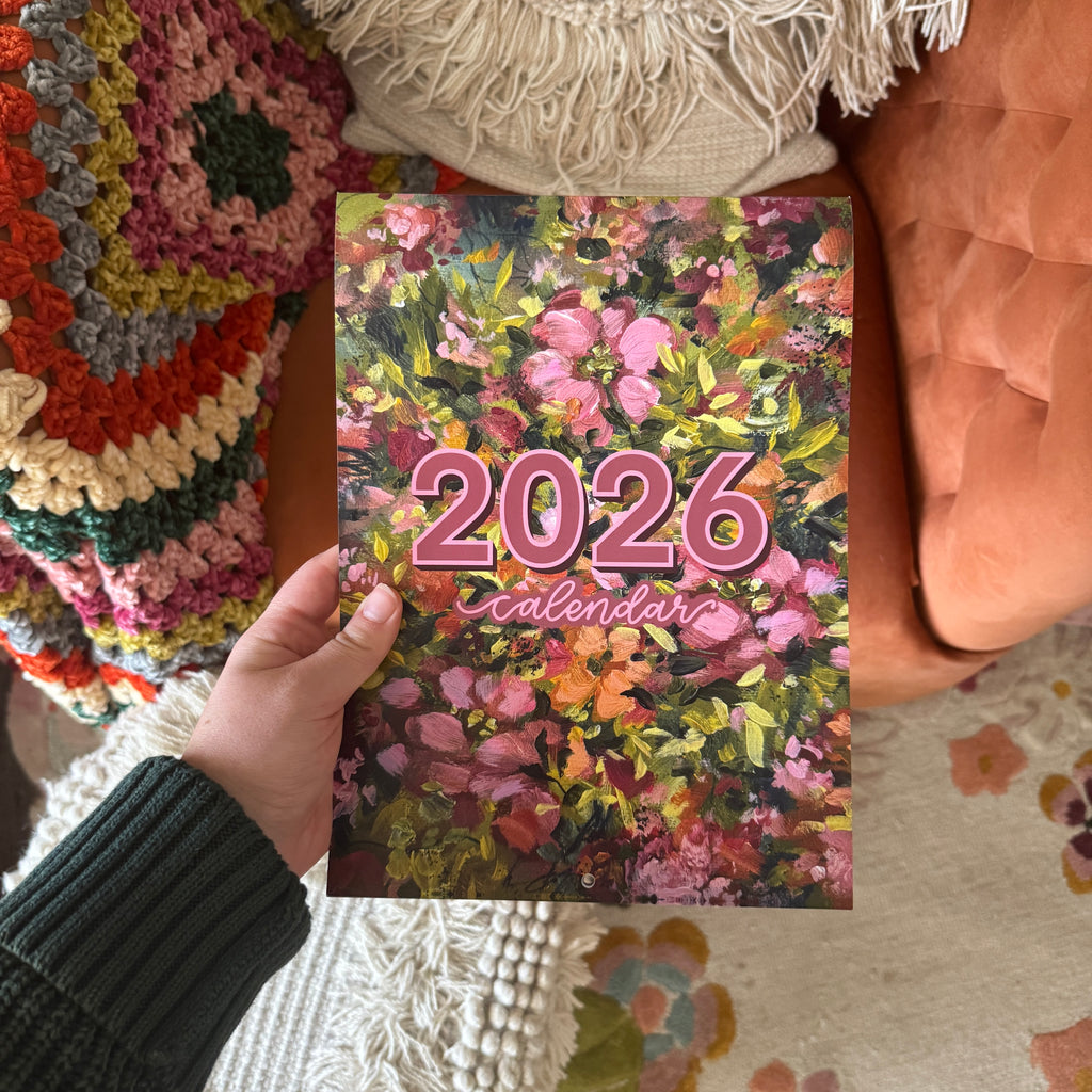 KT’s Canvases 2026 Wall Calendar