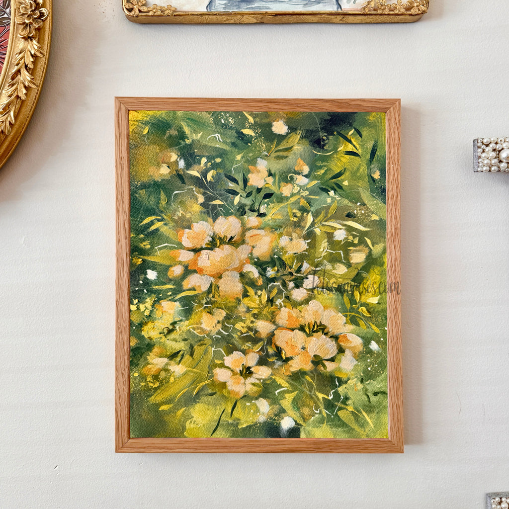 Ella’s Abstract Garden No. 23 Art Print