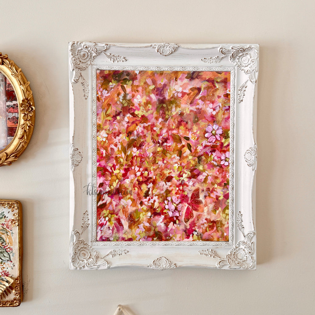 Ella and the Butterfly Art Print