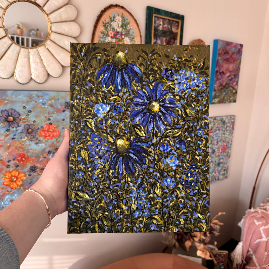 Floral Original Painted Canvas No. 10