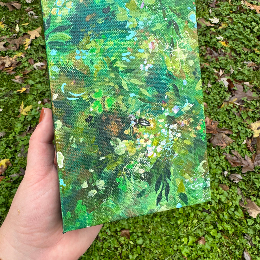 Fairy Forest Original Painted Canvas #7