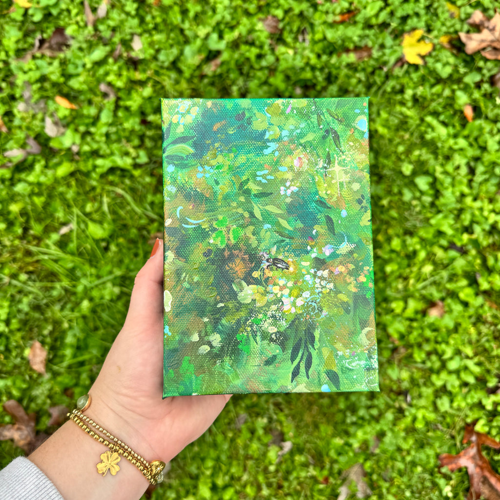 Fairy Forest Original Painted Canvas #7