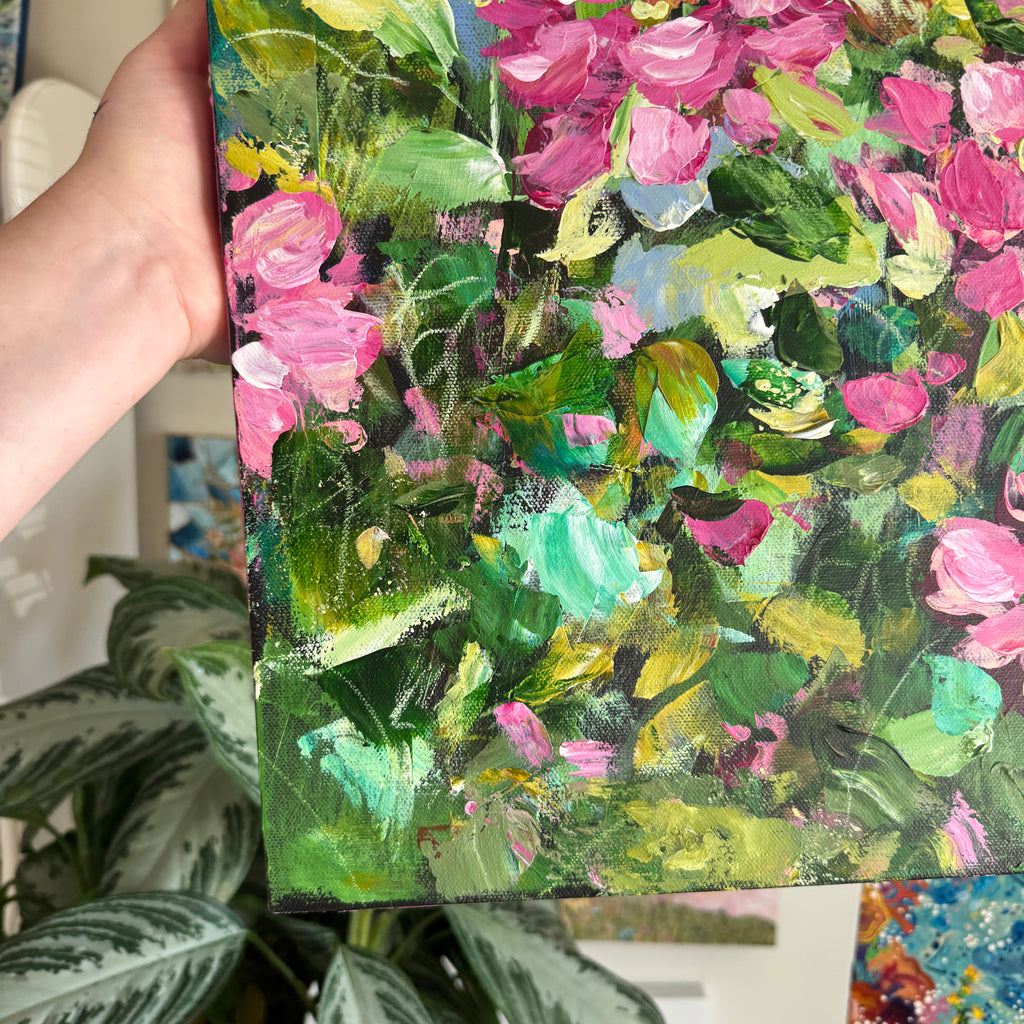Floral Original Painted Canvas No. 24