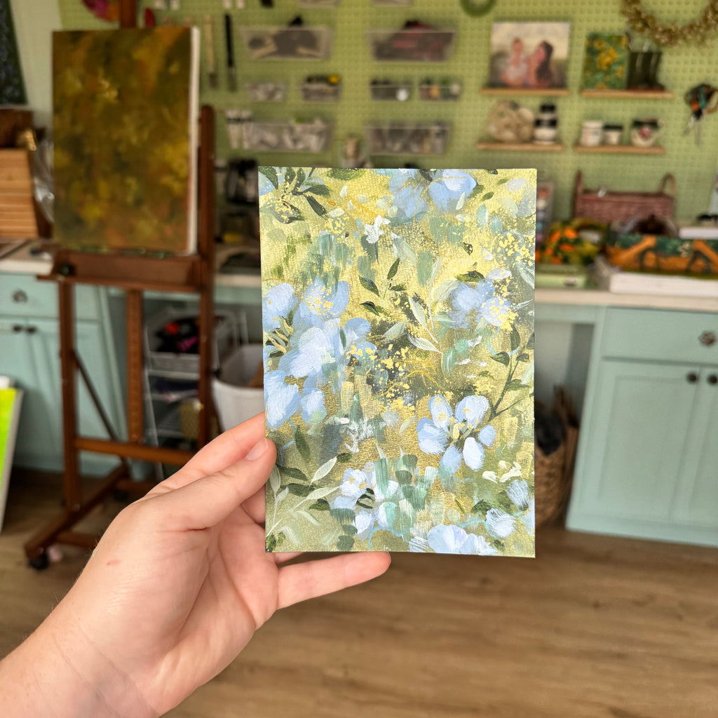 Original Ella in the Shimmering Forest Art Paper No. 6