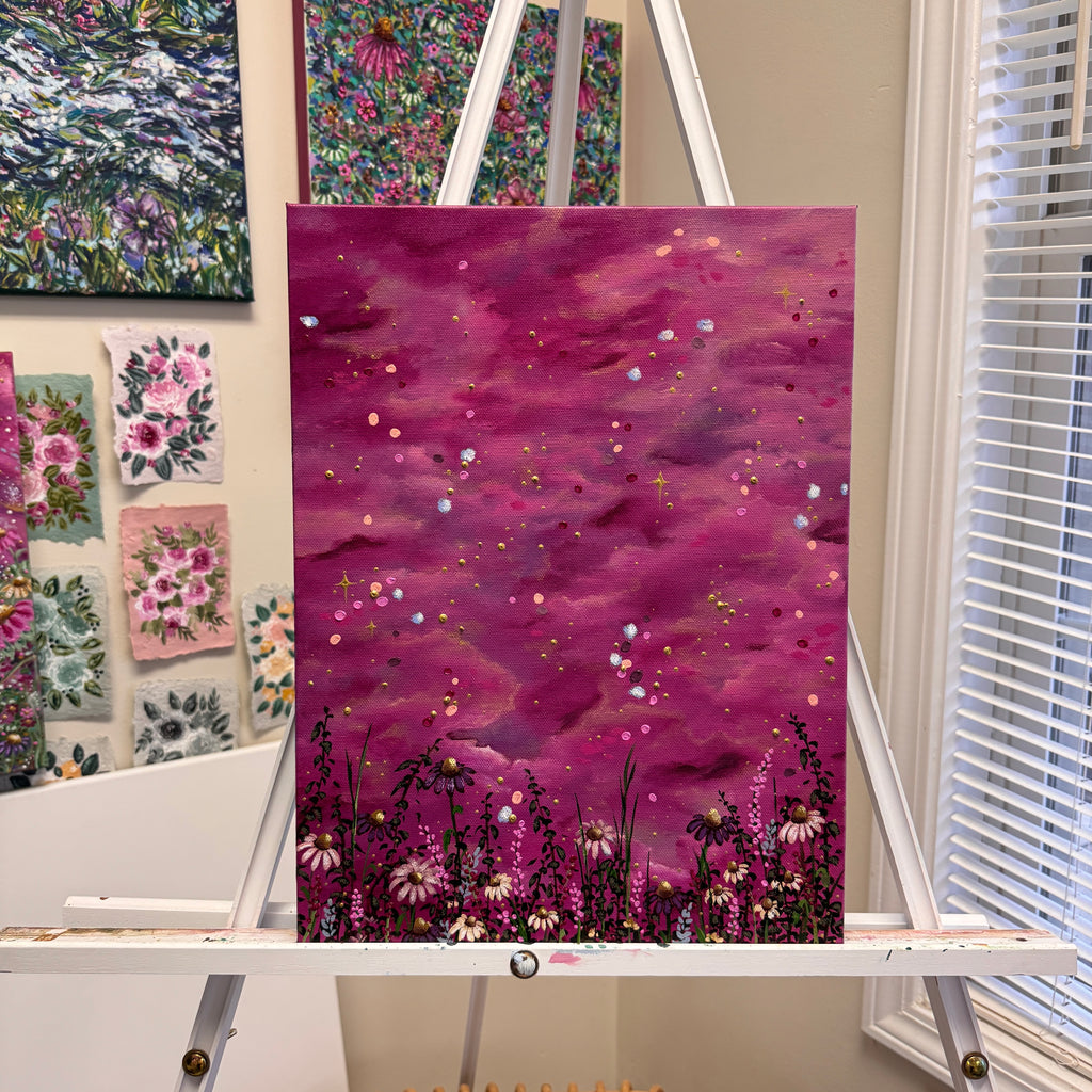 Floral Original Painted Canvas No. 8