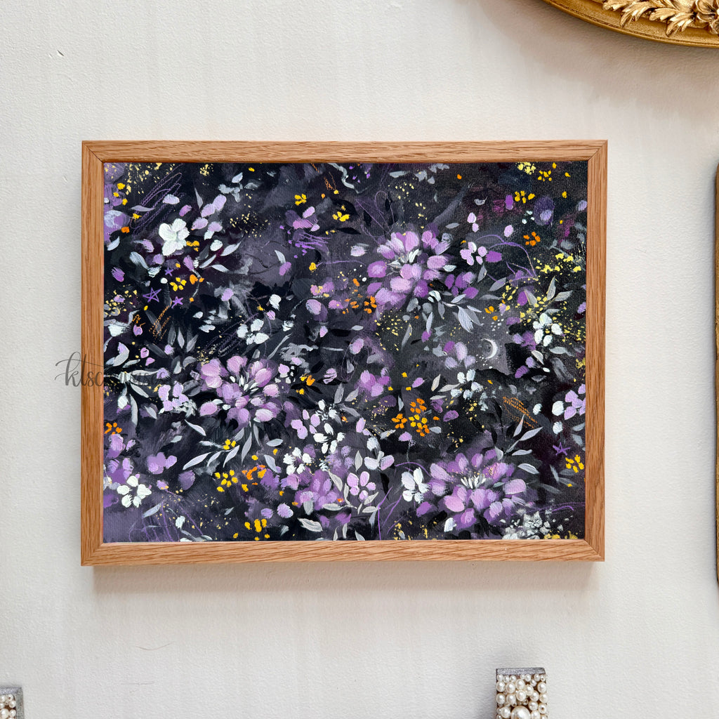 Ella’s Abstract Garden No. 30 Art Print
