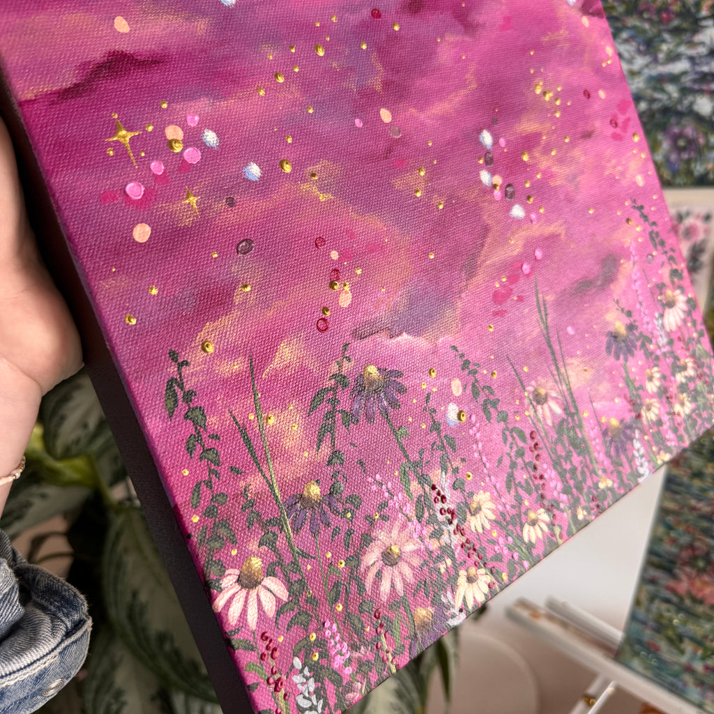 Floral Original Painted Canvas No. 8