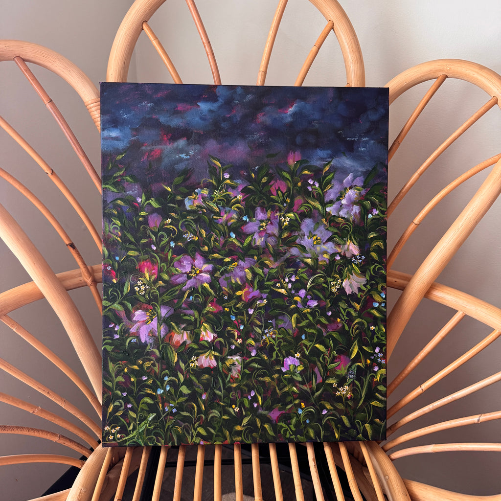 Floral Original Painted Canvas No. 23
