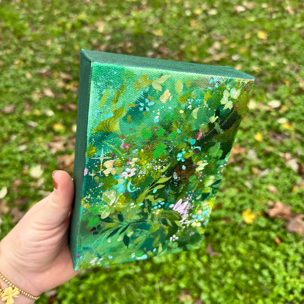 Fairy Forest Original Painted Canvas #1