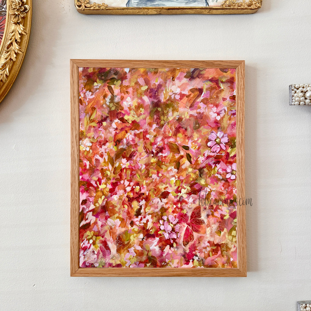 Ella and the Butterfly Art Print