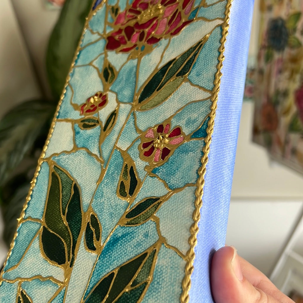Floral Original Painted Canvas #12
