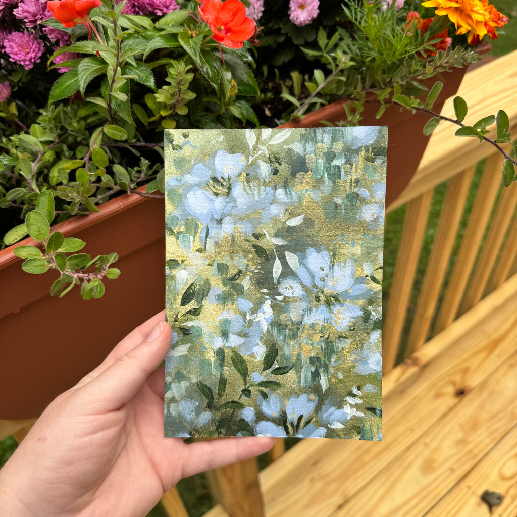 Original Ella in the Shimmering Forest Art Paper No. 3