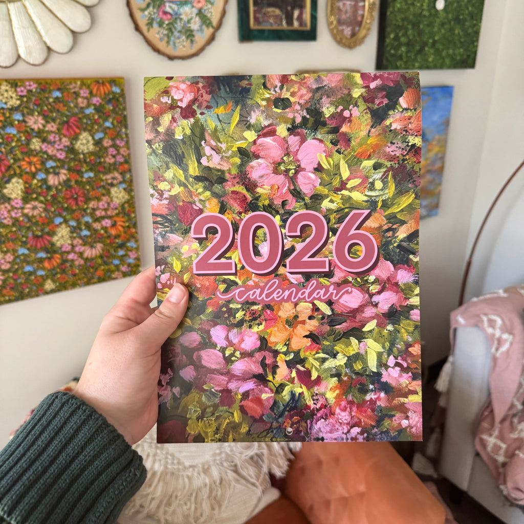 KT’s Canvases 2026 Wall Calendar