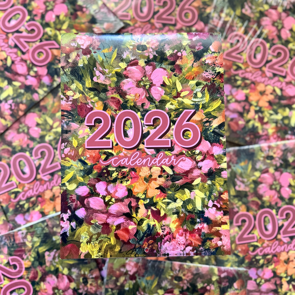 KT’s Canvases 2026 Wall Calendar
