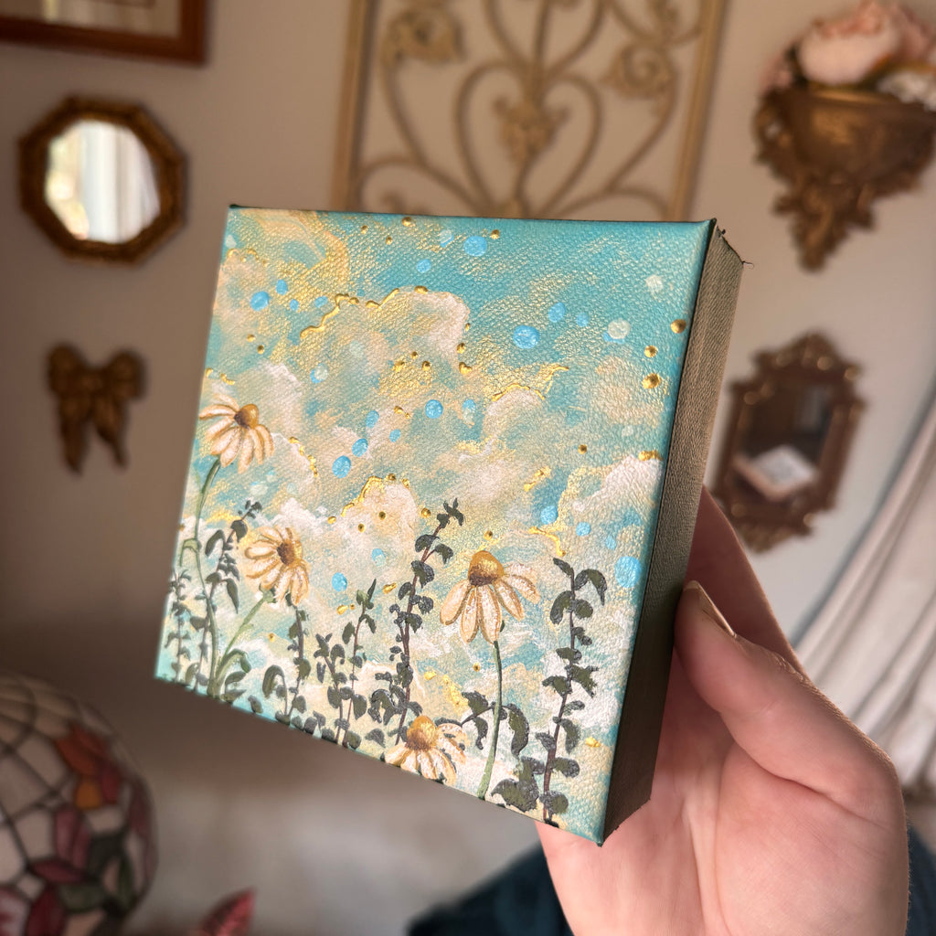 Floral Original Painted Canvas